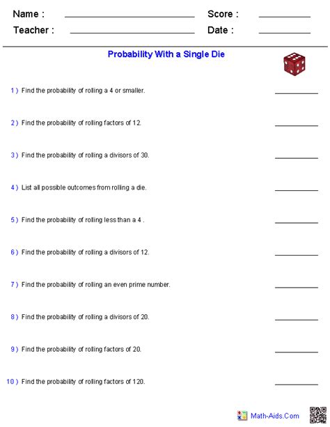 4th grade probability test level super hard|probability test grade 4.